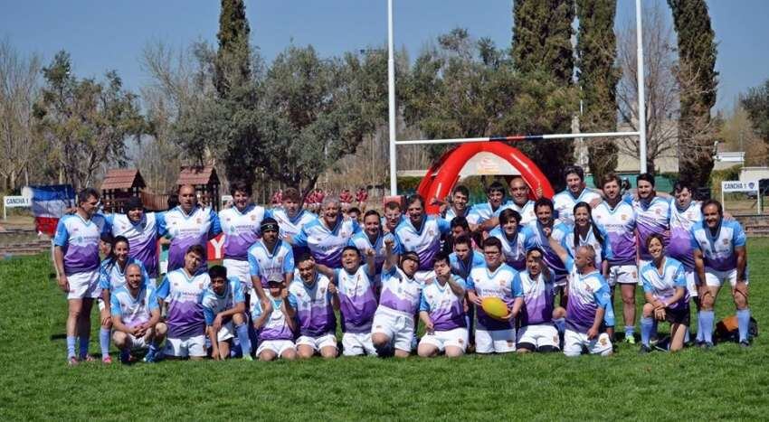 
Cuyis XV, un proyecto de rugby inclusivo de Mendoza que nació en 2017. | Gentileza: Nancy Palucca
   