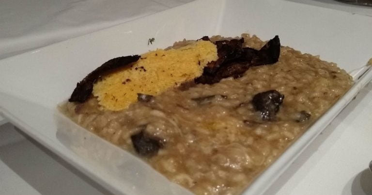 Risotto de hongos