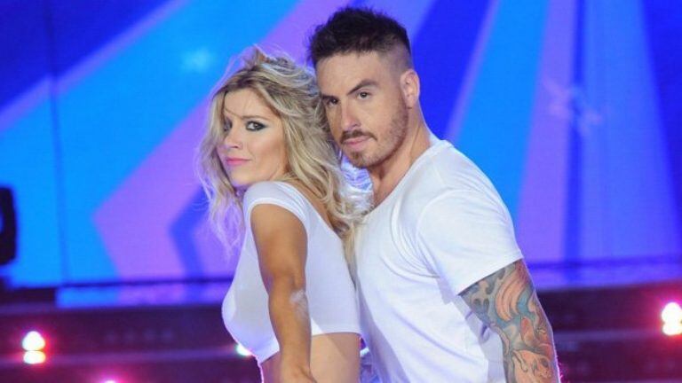 Laurita Fernández y Fede Bal durante su paso por "Bailando por un sueño". (Web)