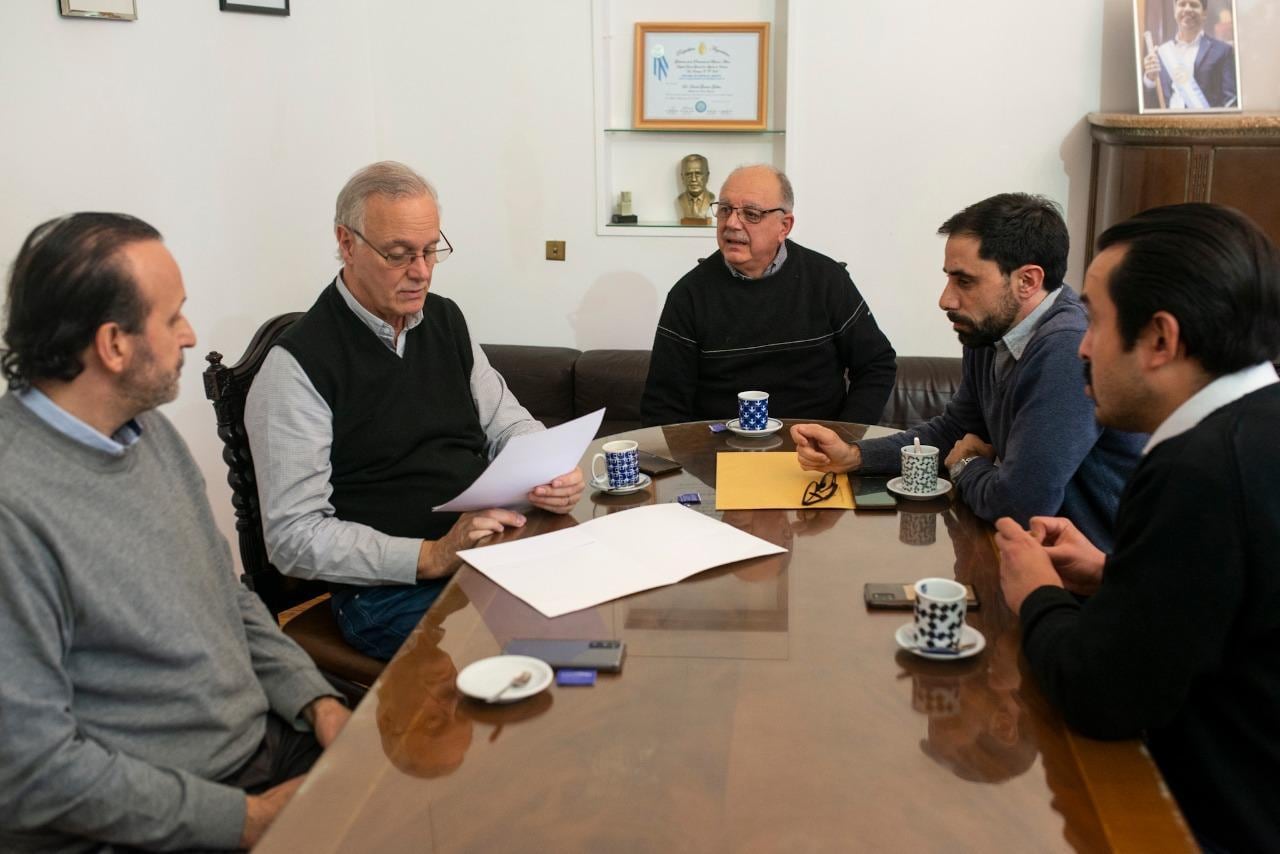 Gollán junto a la Asociación Sindical de Profesionales de la Salud de la Provincia de Buenos Aires