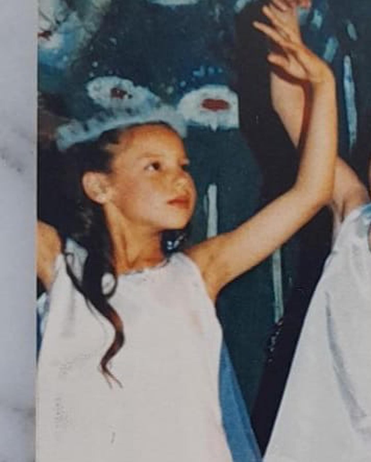 Pampita compartió tiernas postales de cuando era un niña que iba a ballet