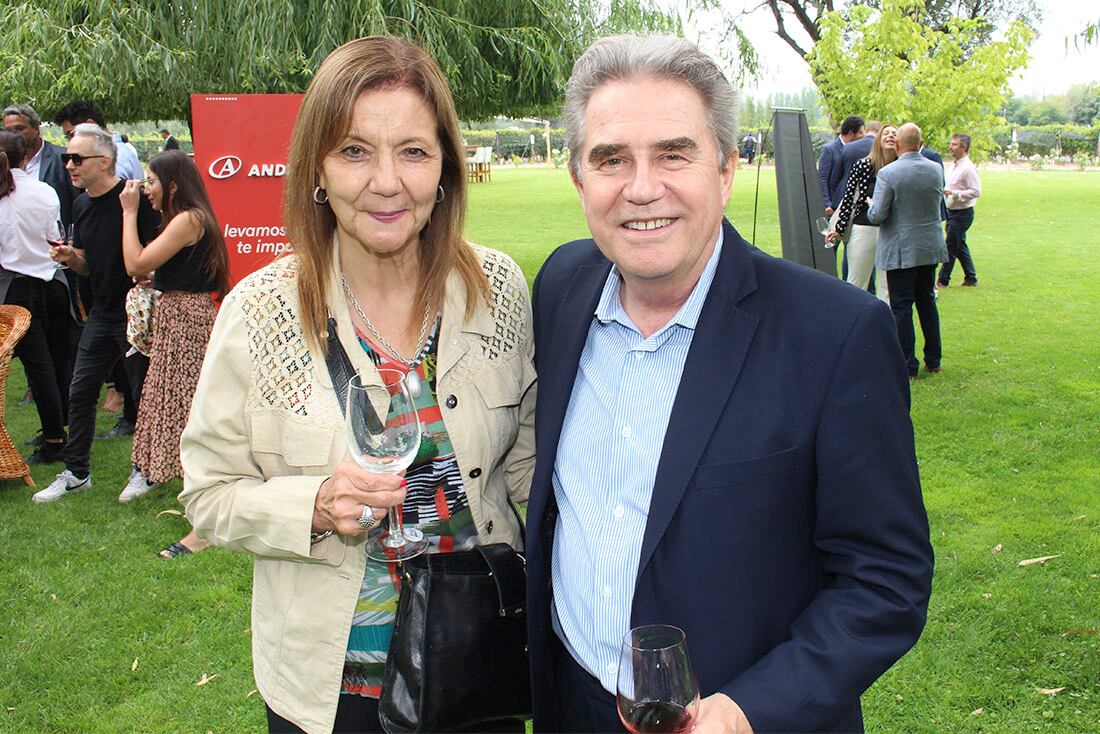 Claudia Quini y Luis Borsani.
