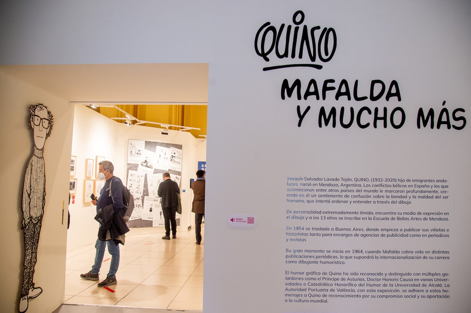 Muestra homenaje a Quino en España