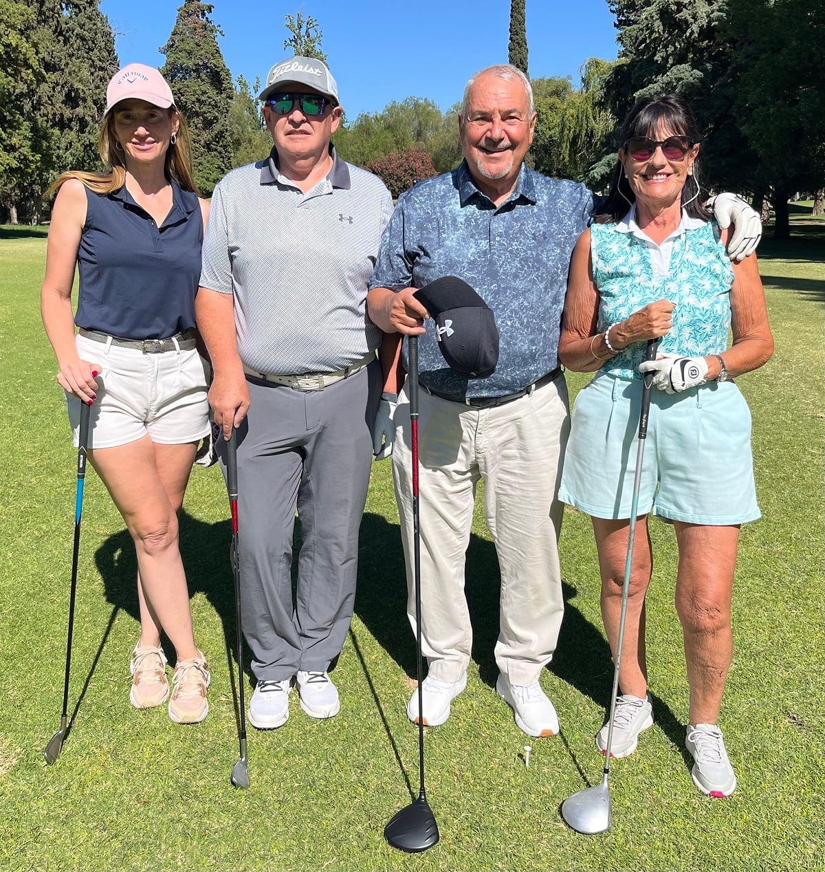 Elina Manzini, Félix Olmos, Edgarco Giammarini y Silvina Peluc. / Gentileza.