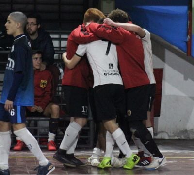 
    Alemán goleó y viene en levantada. Foto: Prensa Fefusa.
   