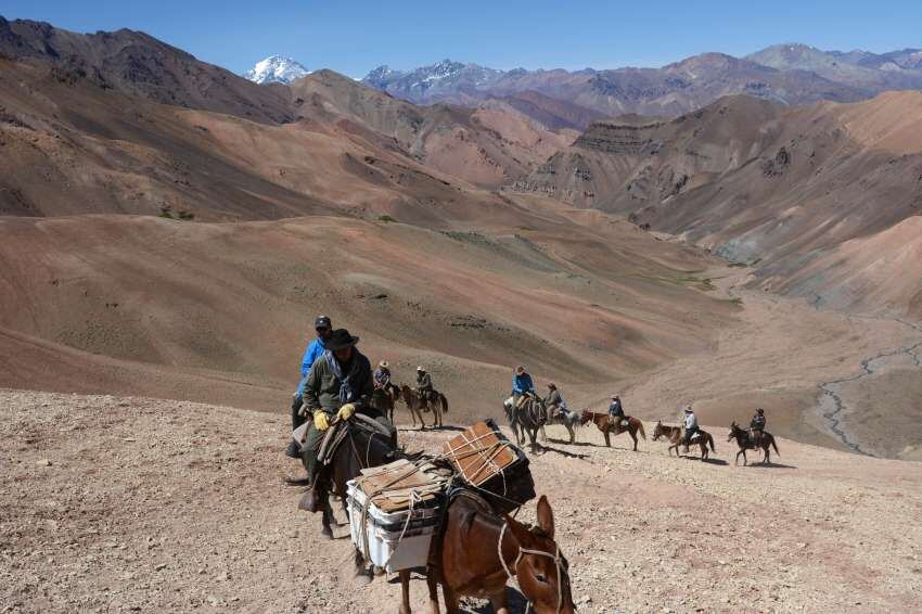 
Experiencia. En 2017, un equipo de Los Andes recorrió uno de los trayectos del ejército sanmartiniano | Gustavo Rogé / Los Andes
   