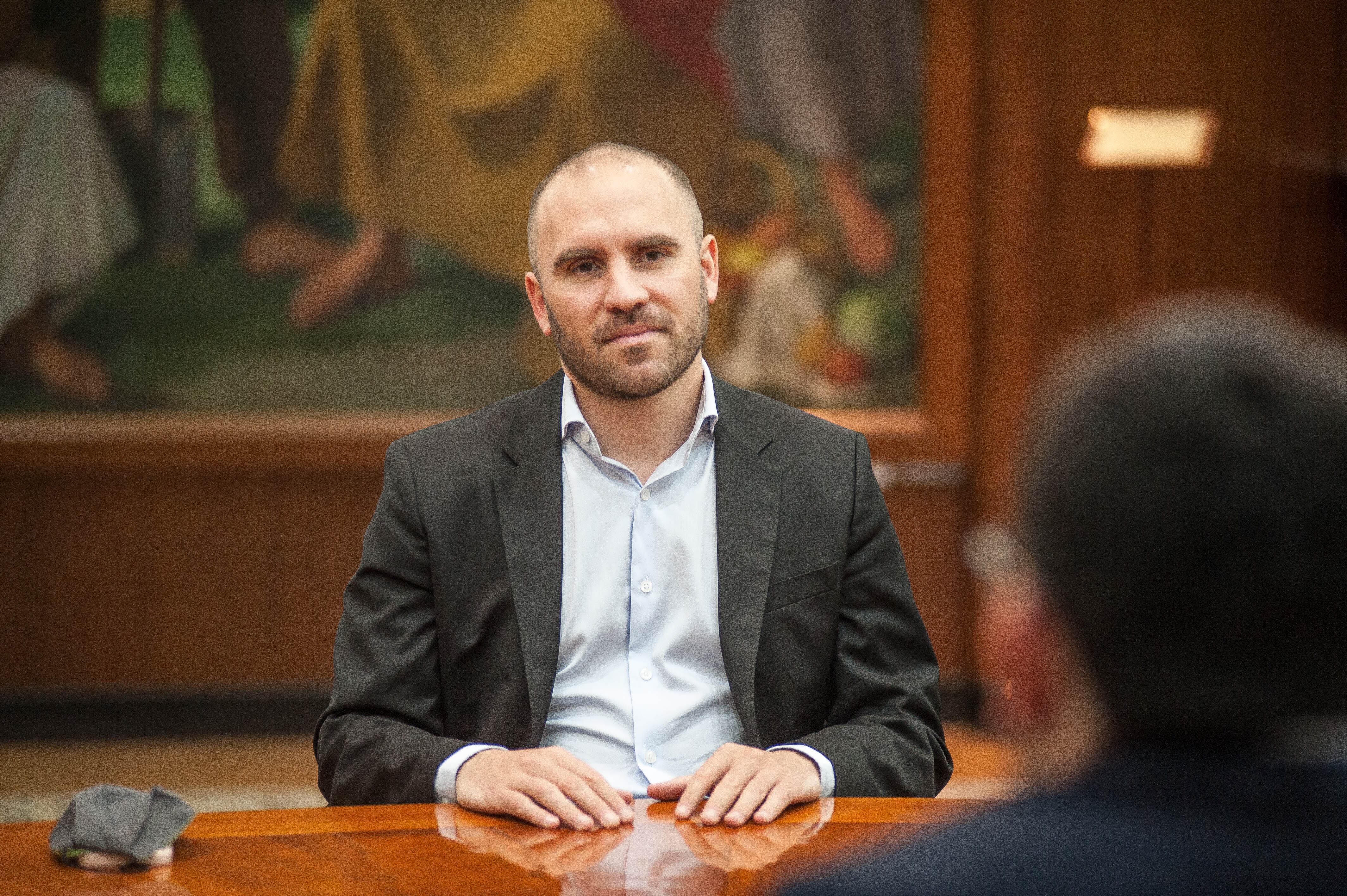 Martín Guzmán: "La nueva Ley de Hidrocarburos va a beneficiar a todas las provincias productoras". Foto: Federico López Claro  