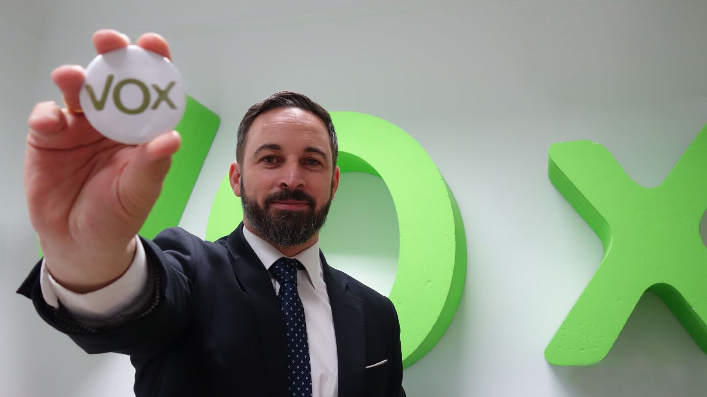 Santiago Abascal, presidente de Vox