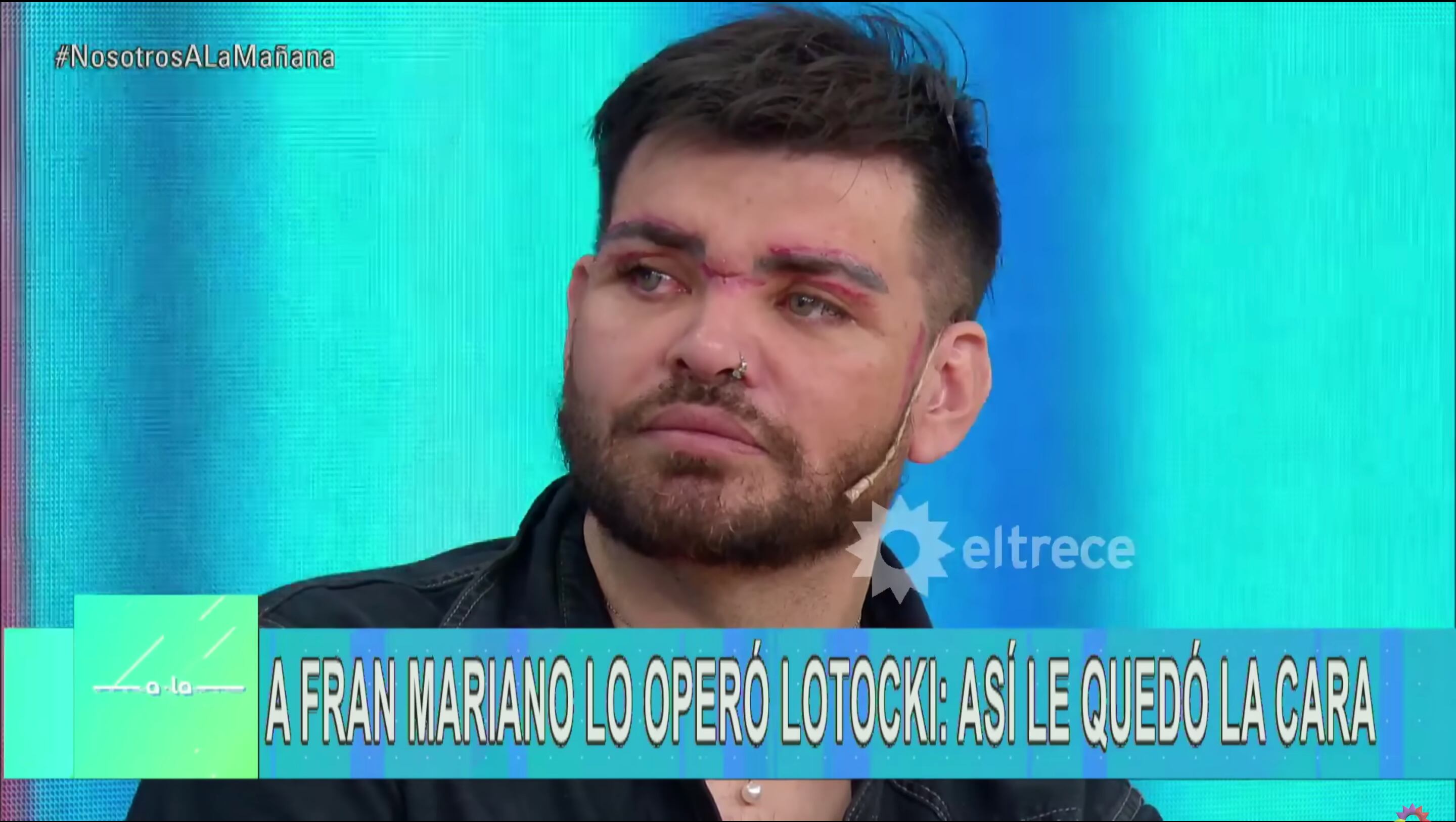 Fran Mariano en "Nosotros a la mañana".