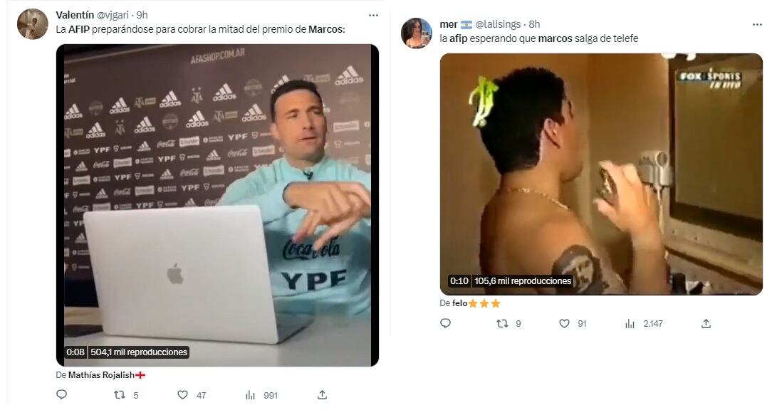 Memes por Marcos ganador de Gran Hermano (Twitter)