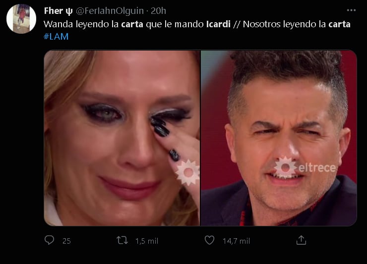 Los memes por la carta de Mauro Icardi a Wanda Nara.