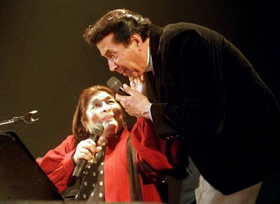 Mercedes Sosa y Tito Francia.