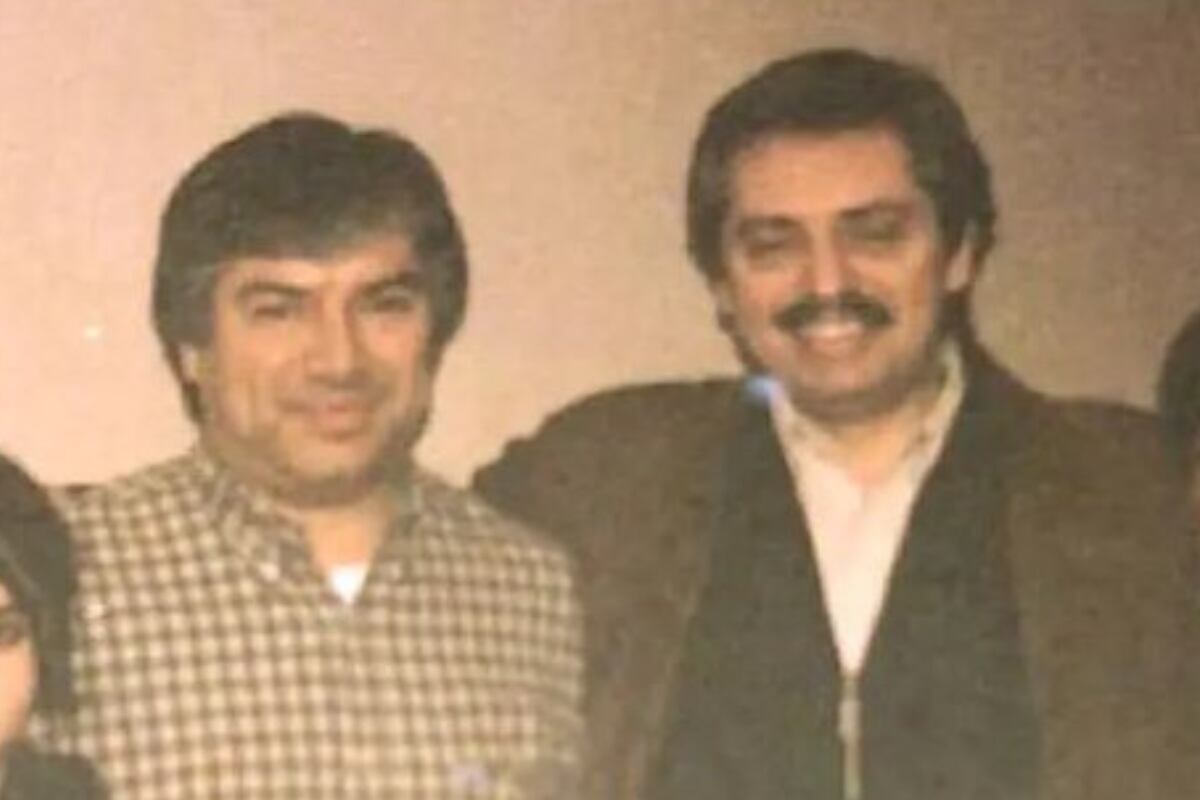 Alberto Fernández dijo que no conoce a Lázaro Báez, pero una foto lo contradice (Archivo)