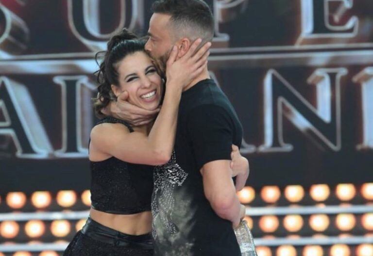 Martín Baclini y Cinthia Fernández en el Bailando(@cinthia_fernandez_)