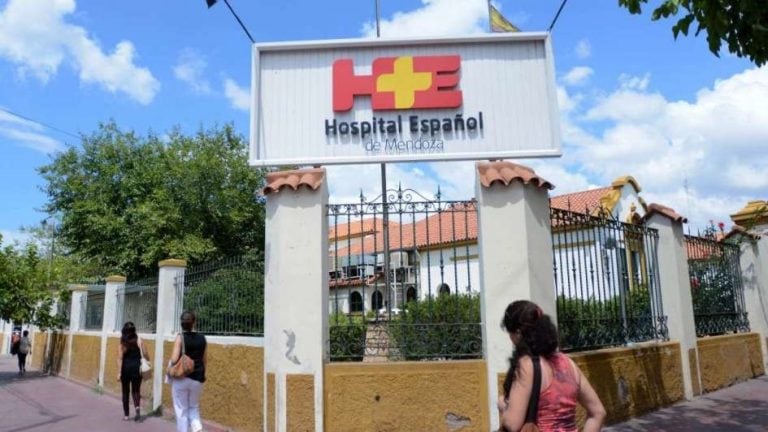 La mujer embarazada fue trasladada al Hospital Español. / Imagen ilustrativa