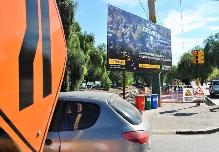 
    Las obras serán sobre avenida Costanera a la altura de calle Lavalle de Guaymallén. - Gentileza / Ministerio de Gobierno
   