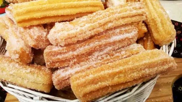 Receta de churros caseros 