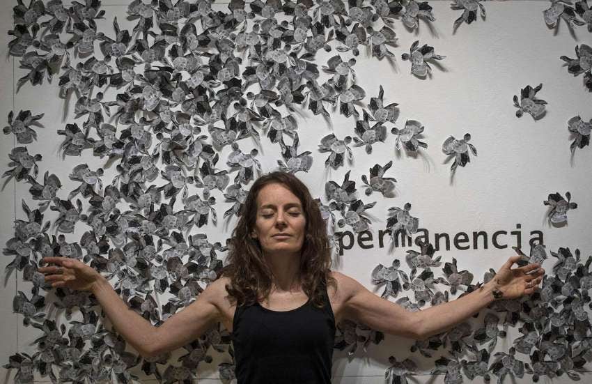 
Orlando Pelichotti / 14 de noviembre | La artista plástica Paula Dreidemie, presenta su obra en el Museo Carlos Alonso.
   