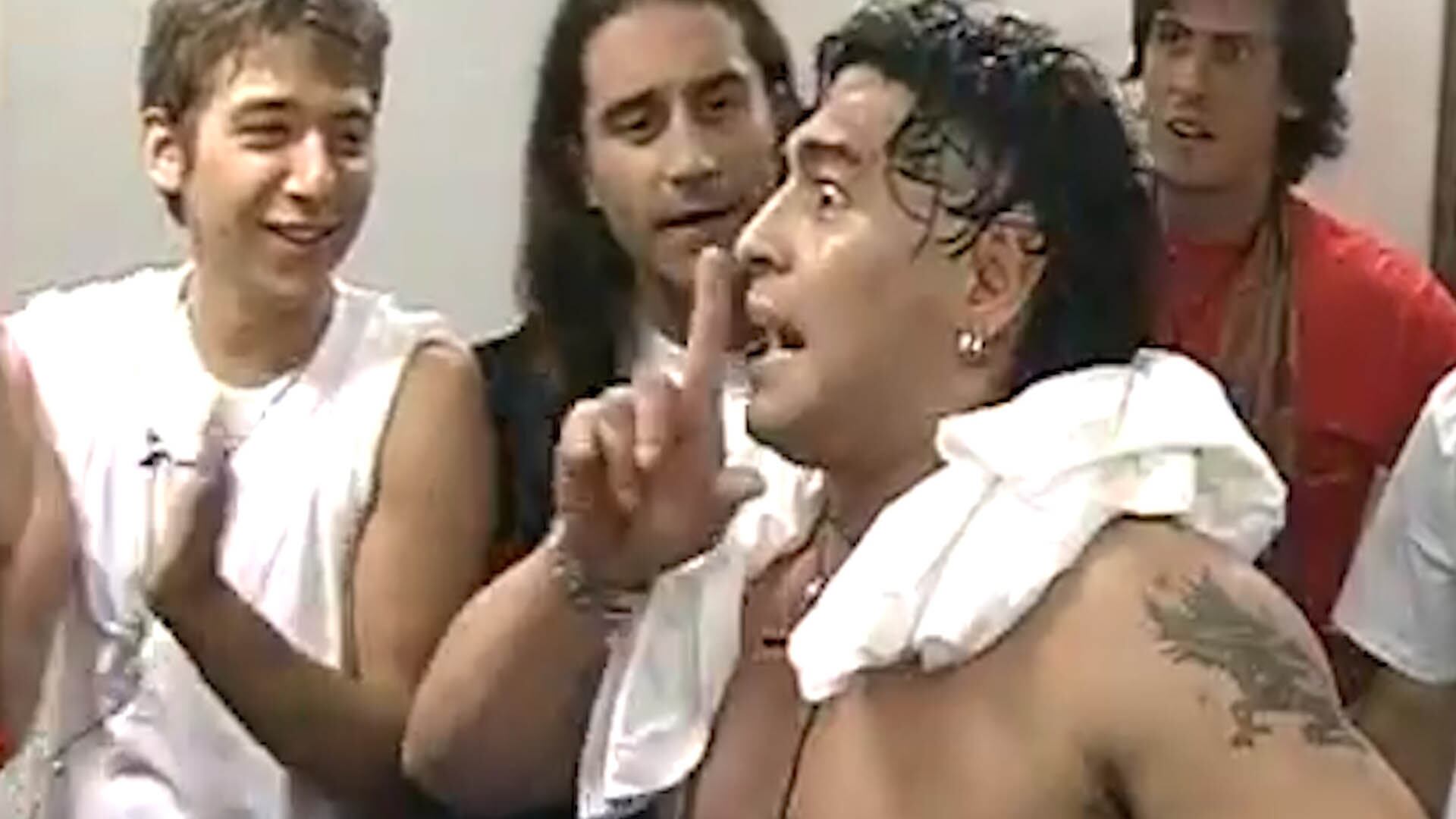 La visita de Maradona fue totalmente inesperada para los chicos de GH