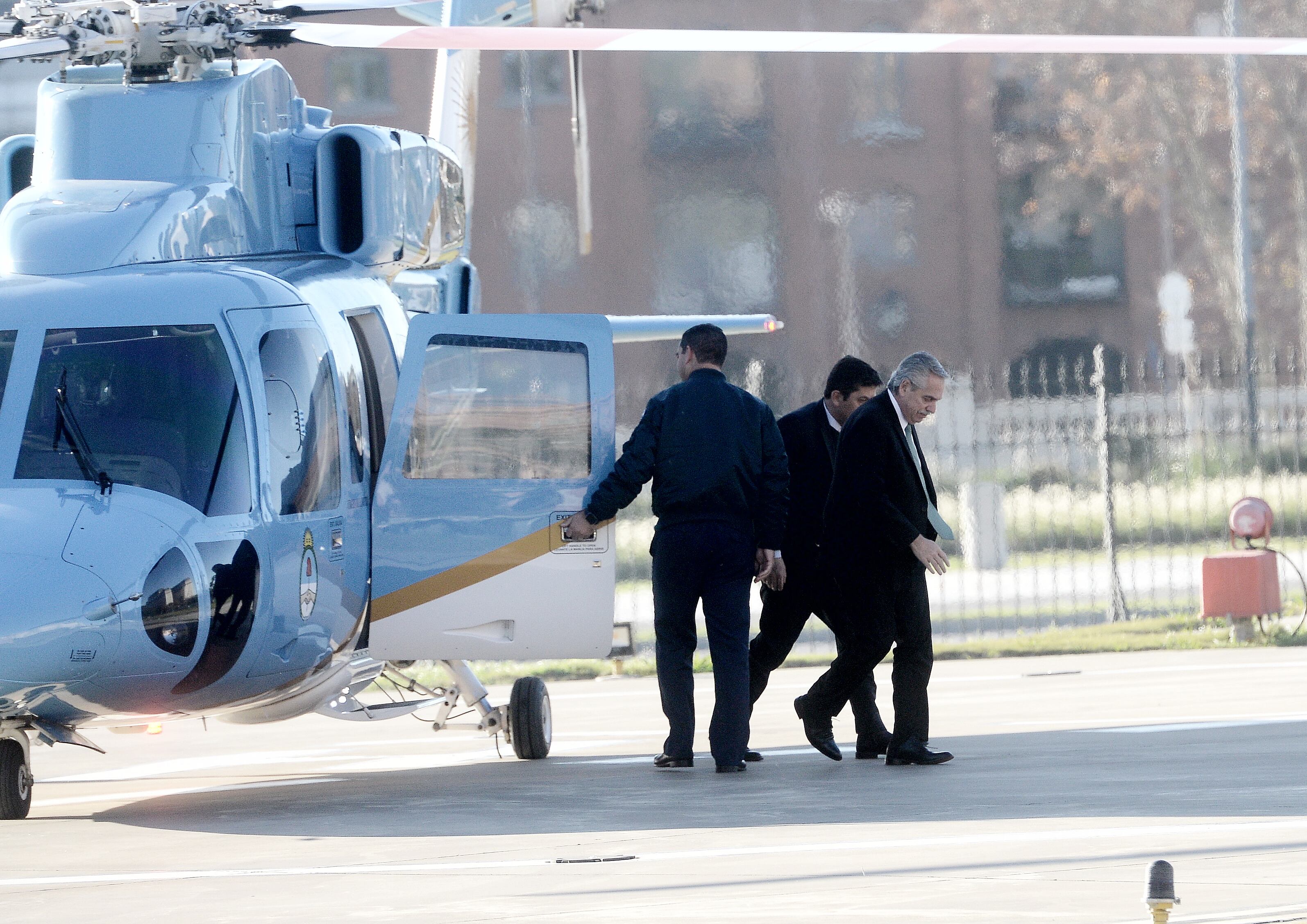 Alberto Fernández en la Casa Rosada - Foto: Clarín