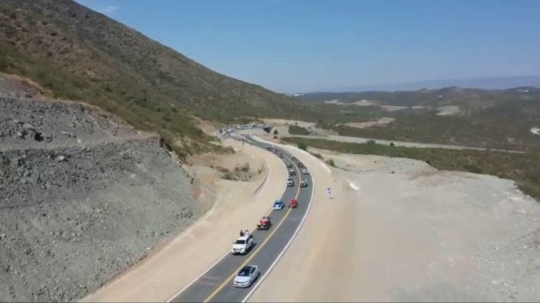 Nueva ruta hacia las Altas Cumbres.