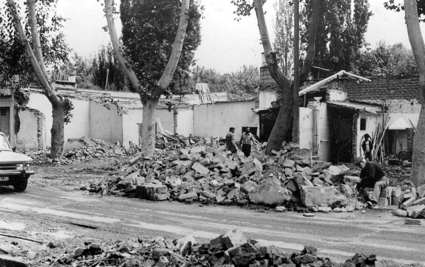 Fotos del sismo en Mendoza, ocurrido el 26 de enero de 1985.