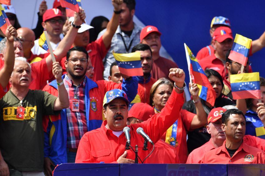 
Maduro sostuvo que defenderá la Constitución. | AFP
   