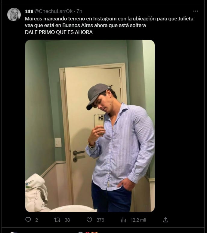 El "primo" subió una foto a Twitter que ilusiona al fandom