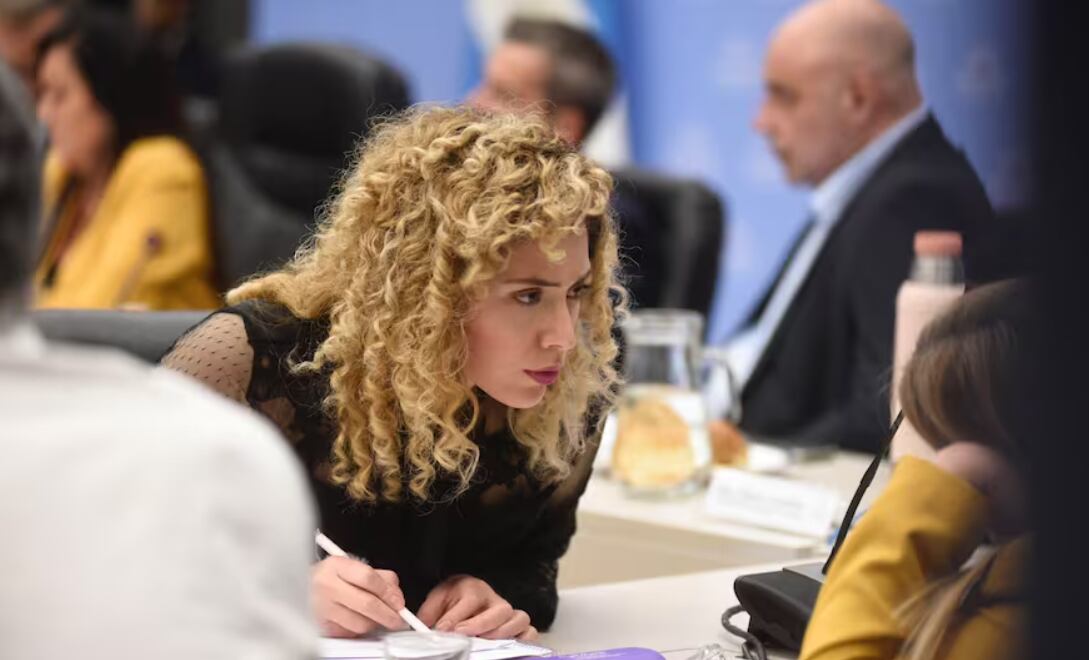 La joven diputada nacional por Mendoza, Lourdes Arrieta. Foto: La Nación