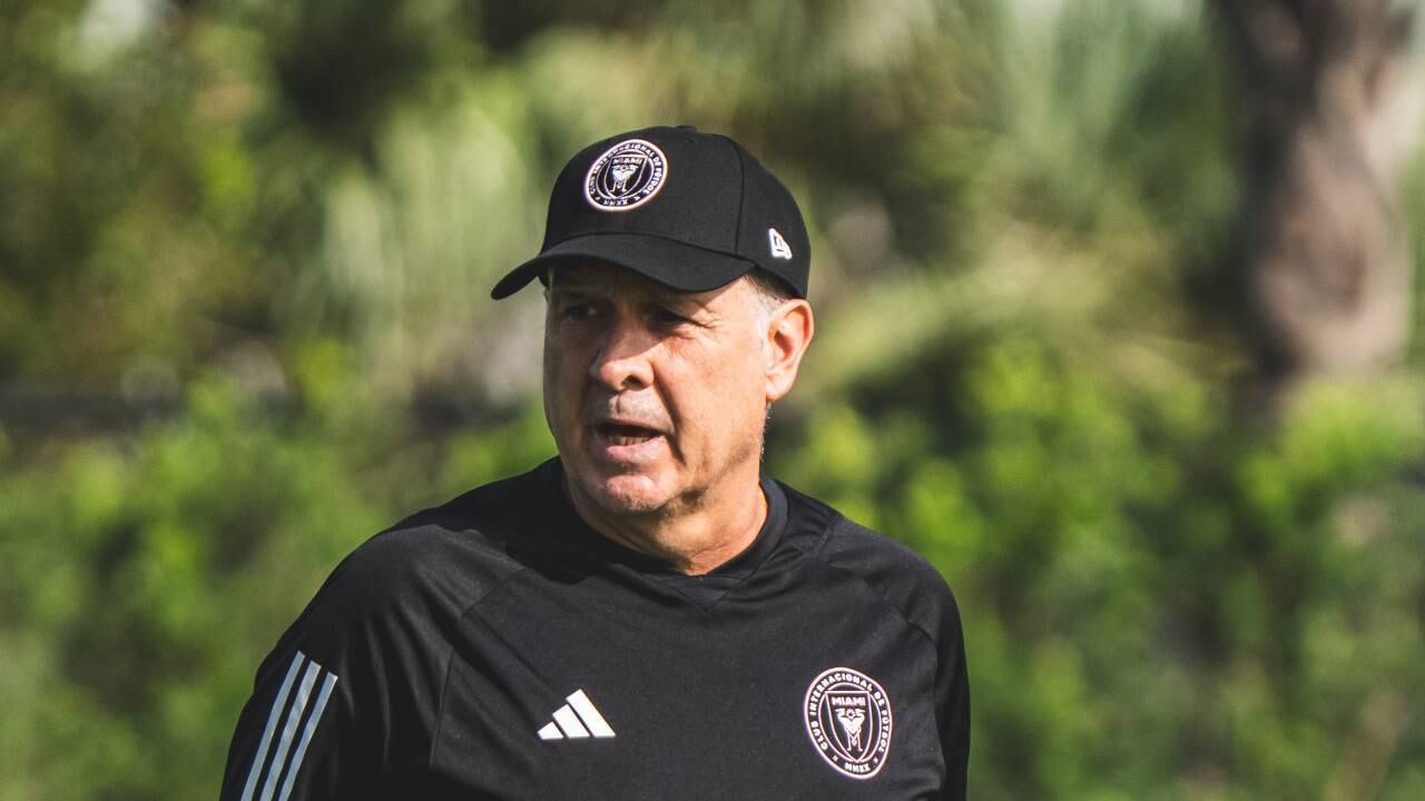 Gerardo Martino dirigió su primera práctica en Inter Miami.