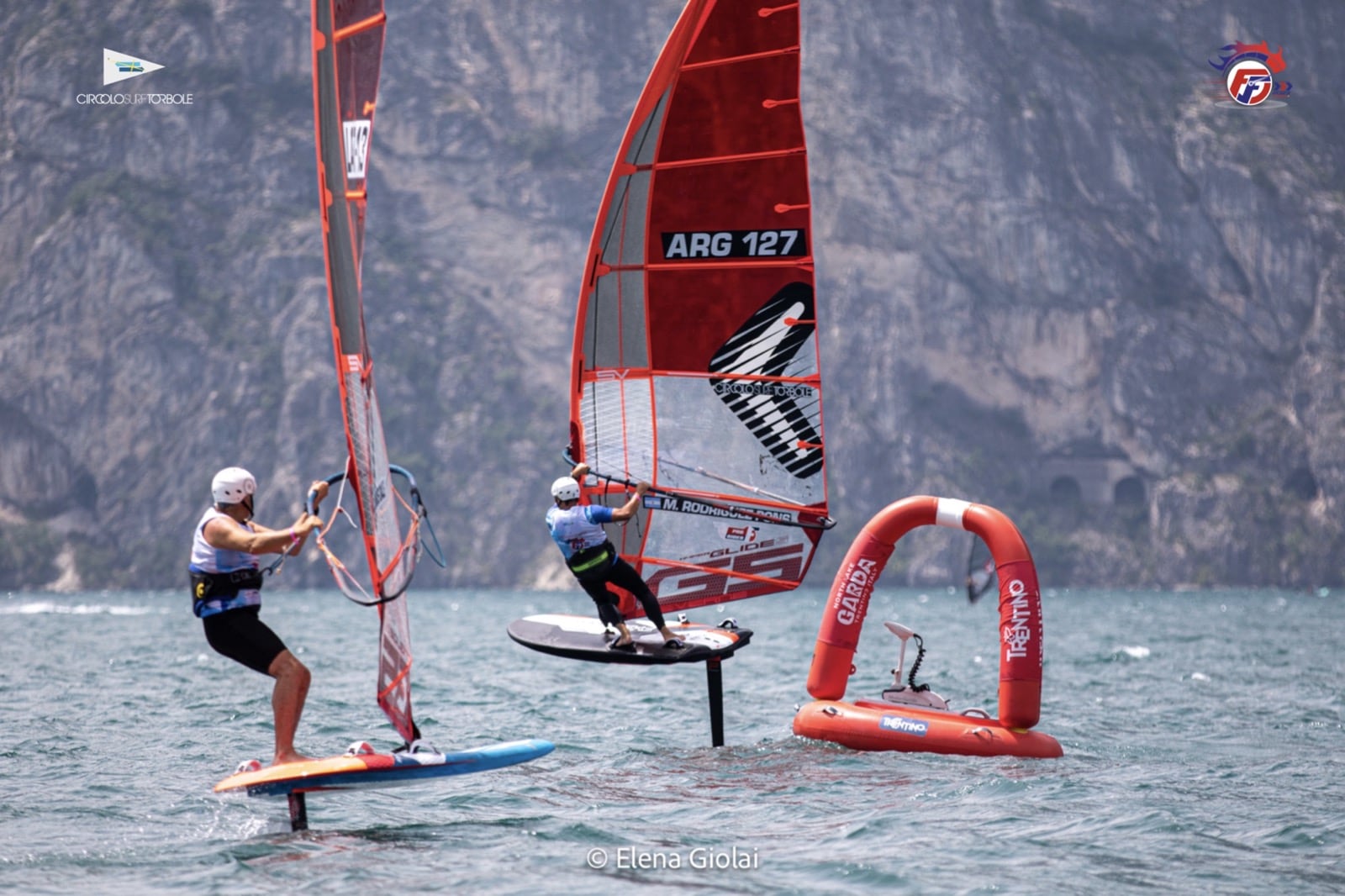 Para alquilar balonces: San Rafael será el escenario del Sudamericano de Windsurf Fórmula Foil. / Gentileza.