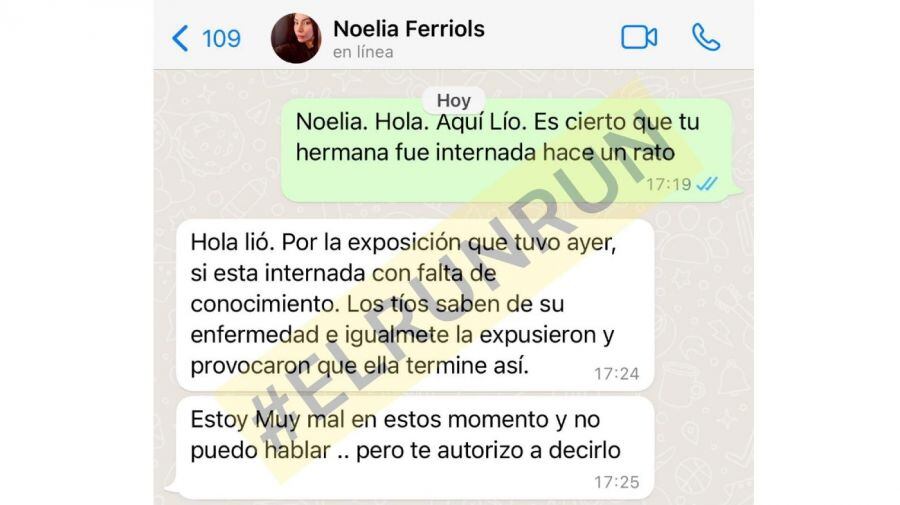 Bettina, la hija de Beatriz Salomón desmintió a su hermana y reafirmó que todo está mal entre ellas