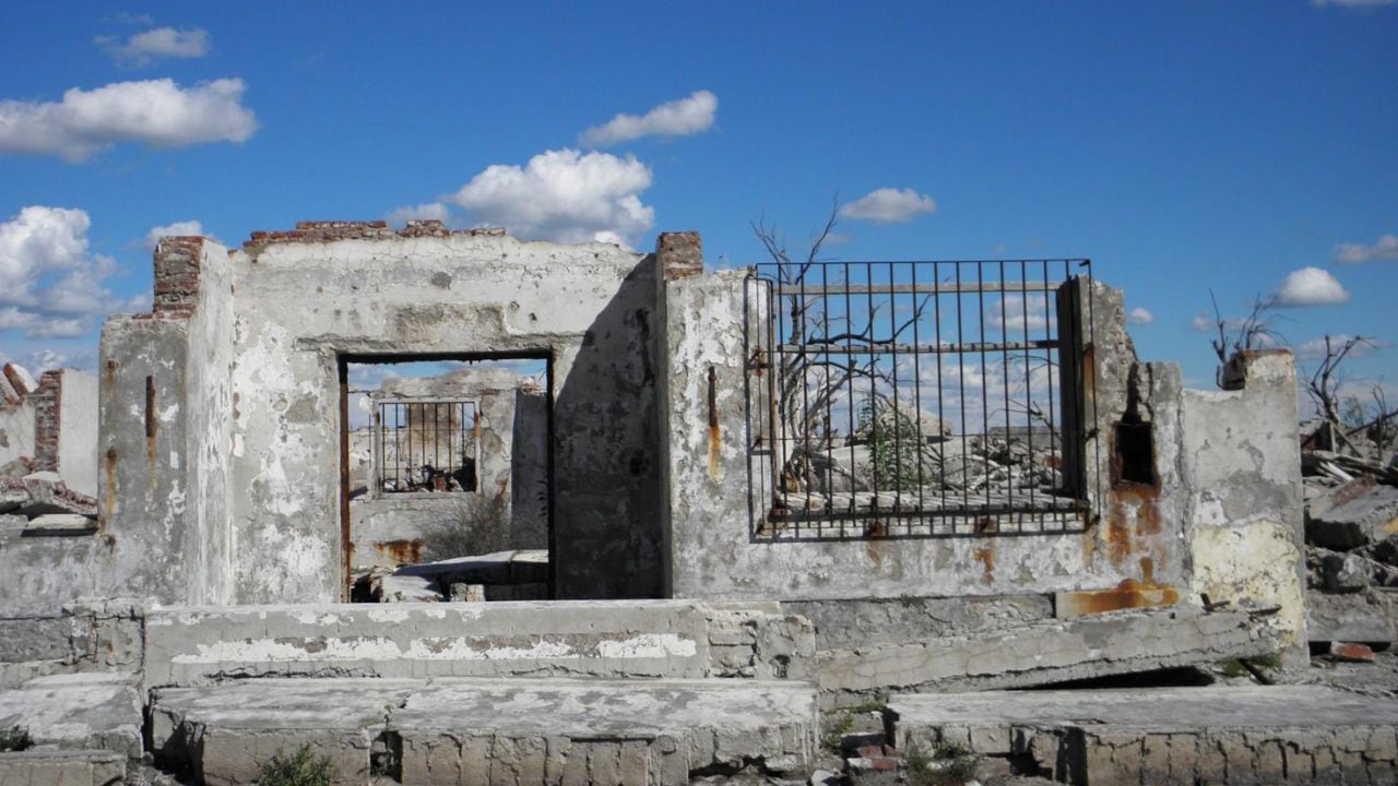 Villa Epecuén: el pueblo turístico argentino en ruinas. (Web)