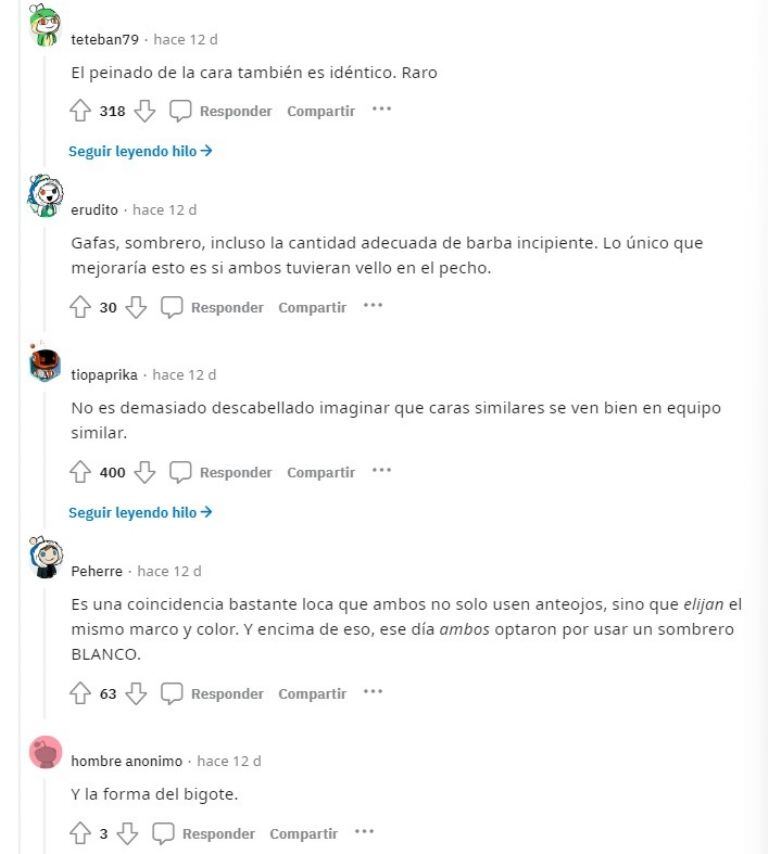 Los comentarios de Reddit profundizaron en teorías. Foto: Web