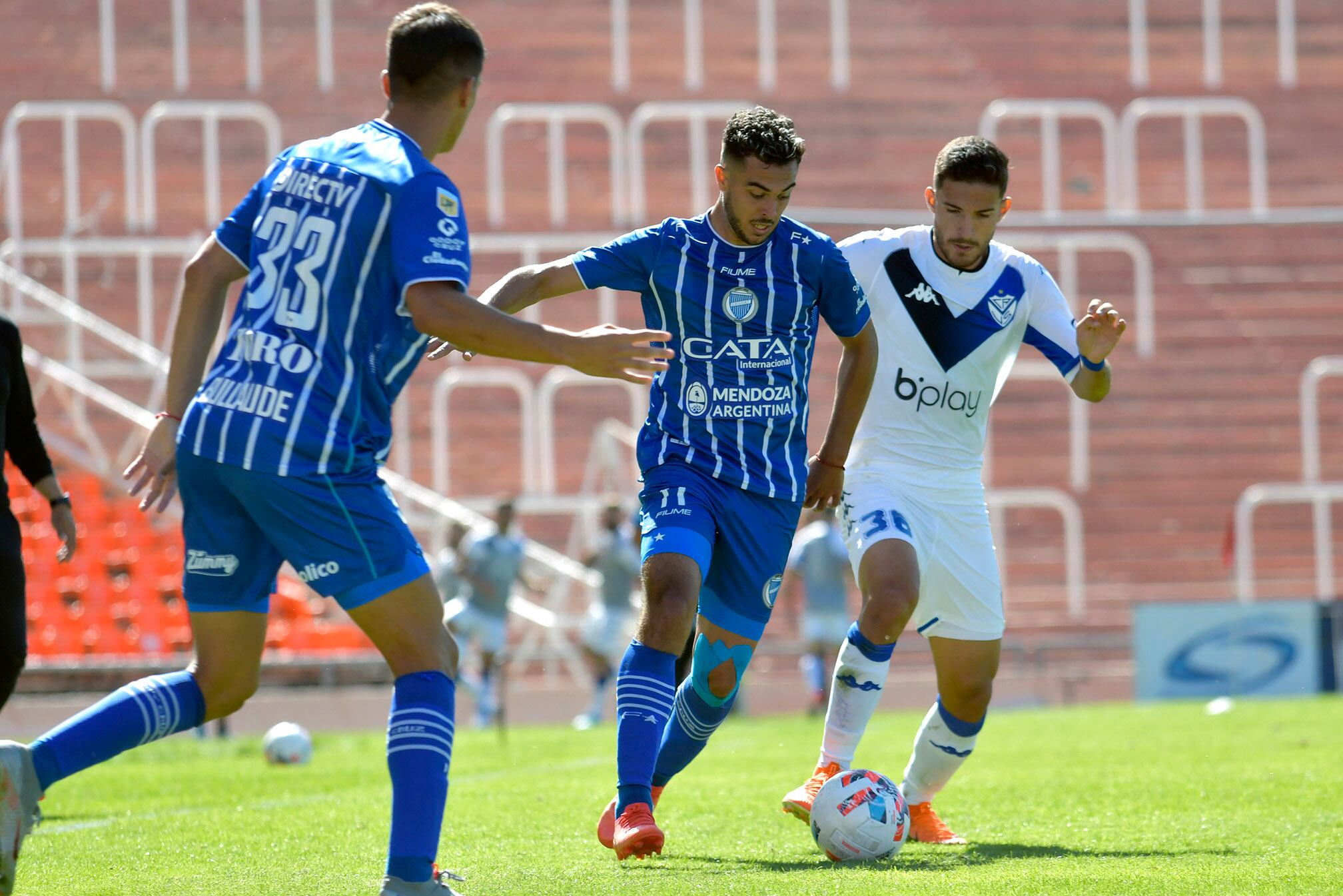 Ezequiel Bullaude y Martín Ojeda suman diez goles entre los dos. Foto: Orlando Pelichotti / Los Andes