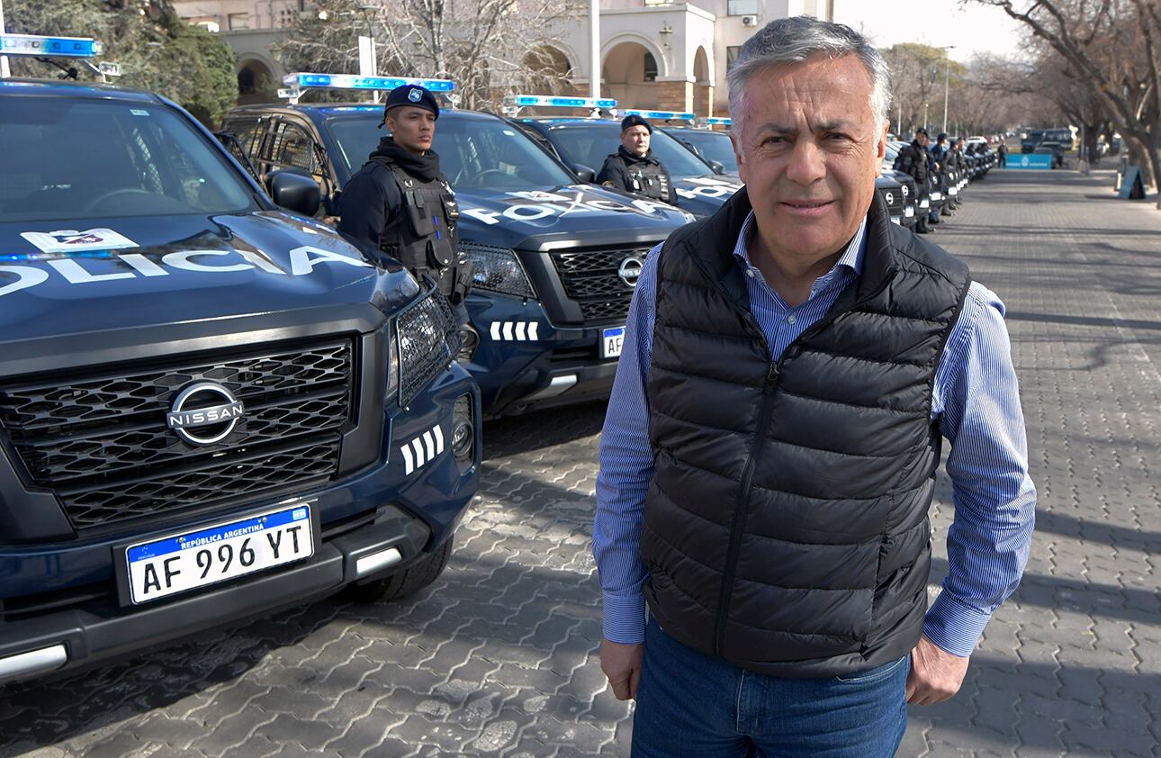 El senador nacional y candidato a la gobernación Alfredo Cornejo.

Foto:  Orlando Pelichotti

