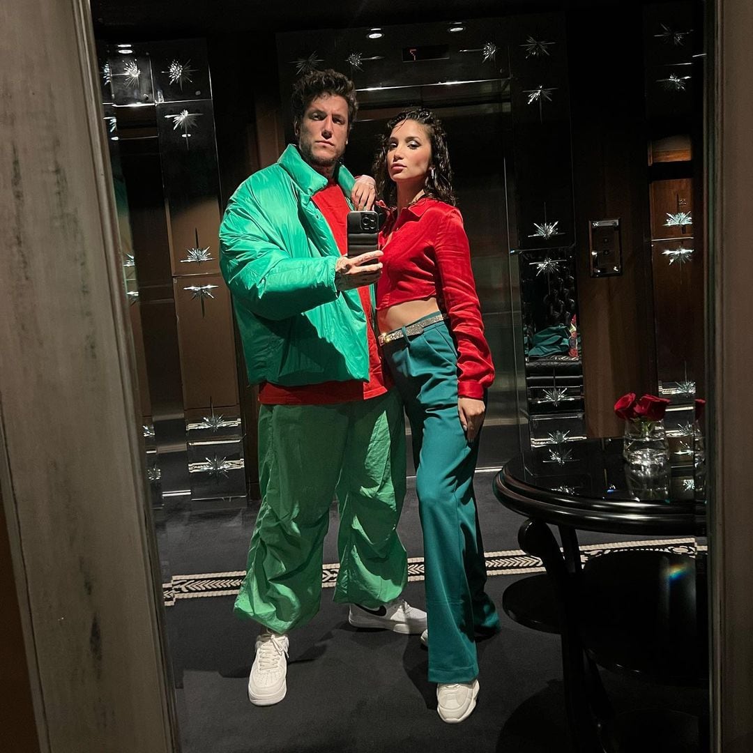 Alex Caniggia y Melody Luz en el departamento del Faena. Gentileza Instagram.