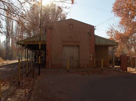 
    Estación Ferrocarril "Paso de los Andes". Fuente PICT 13-14022
   