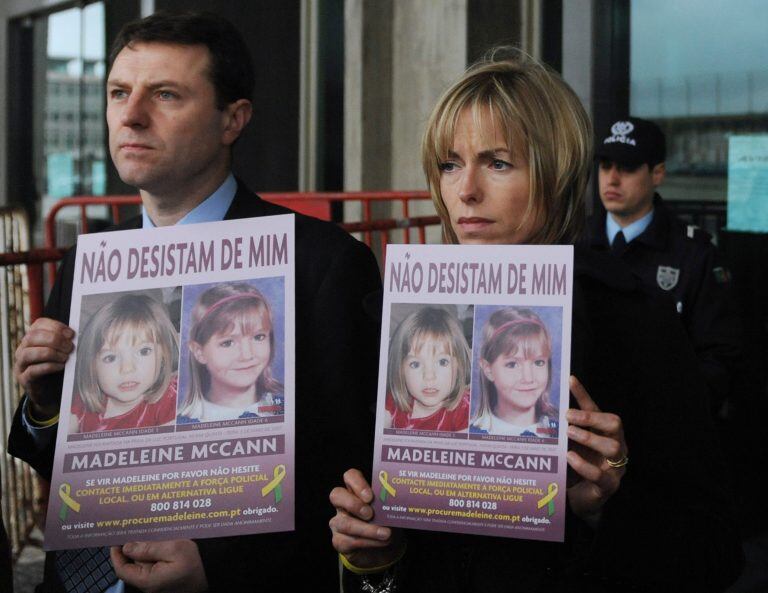 Gerry y Kate McCann. 