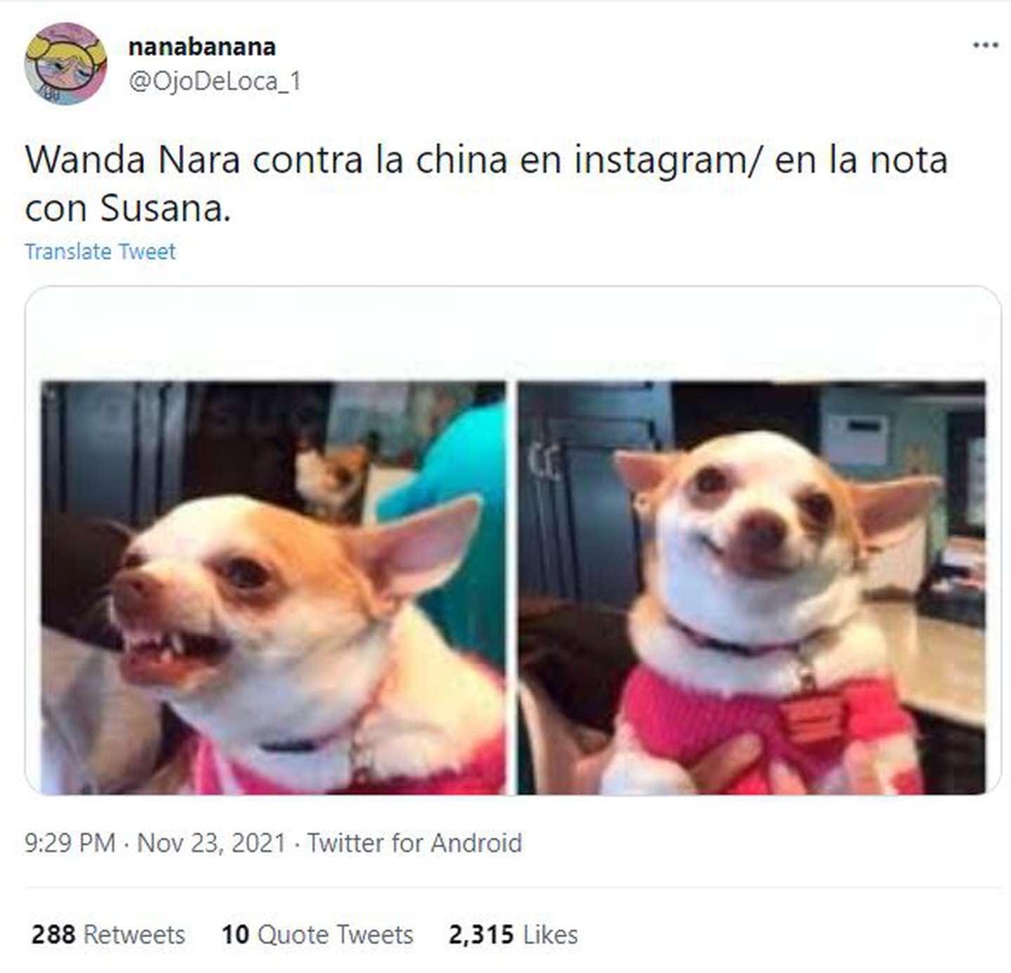 Los mejores memes tras la entrevista de Susana Giménez a Wanda Nara