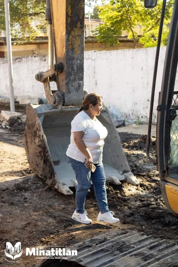 La foto editada de la alcaldesa. Foto: Twitter.