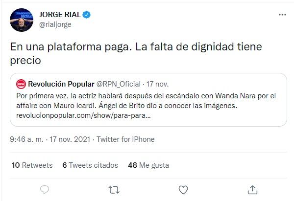 Redes de Jorge Rial