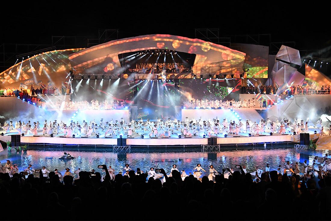 Acto Central de la Fiesta Nacional de la Vendimia en el Teatro Griego Frank Romero Day