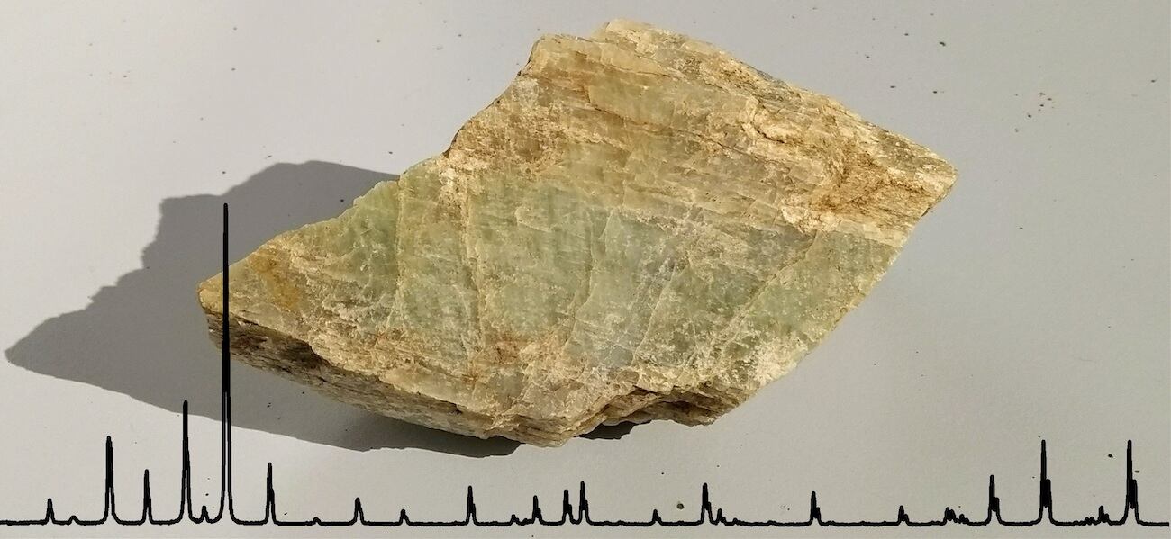 Mineral espodumeno