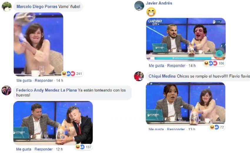 
    En las redes no tardaron en reírse del momento televisivo.
   