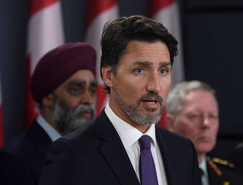 
El primer ministro Justin Trudeau celebra una conferencia de prensa actualizando el accidente aéreo de Irán | AP
   