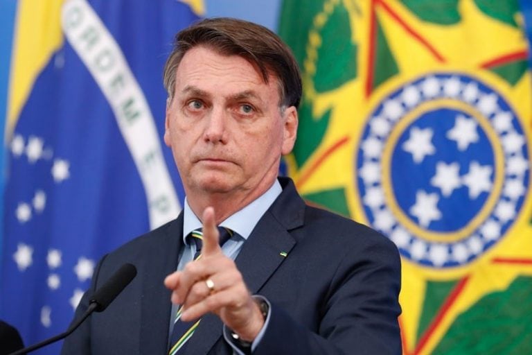 Jair Bolsonaro, presidente de Brasil.