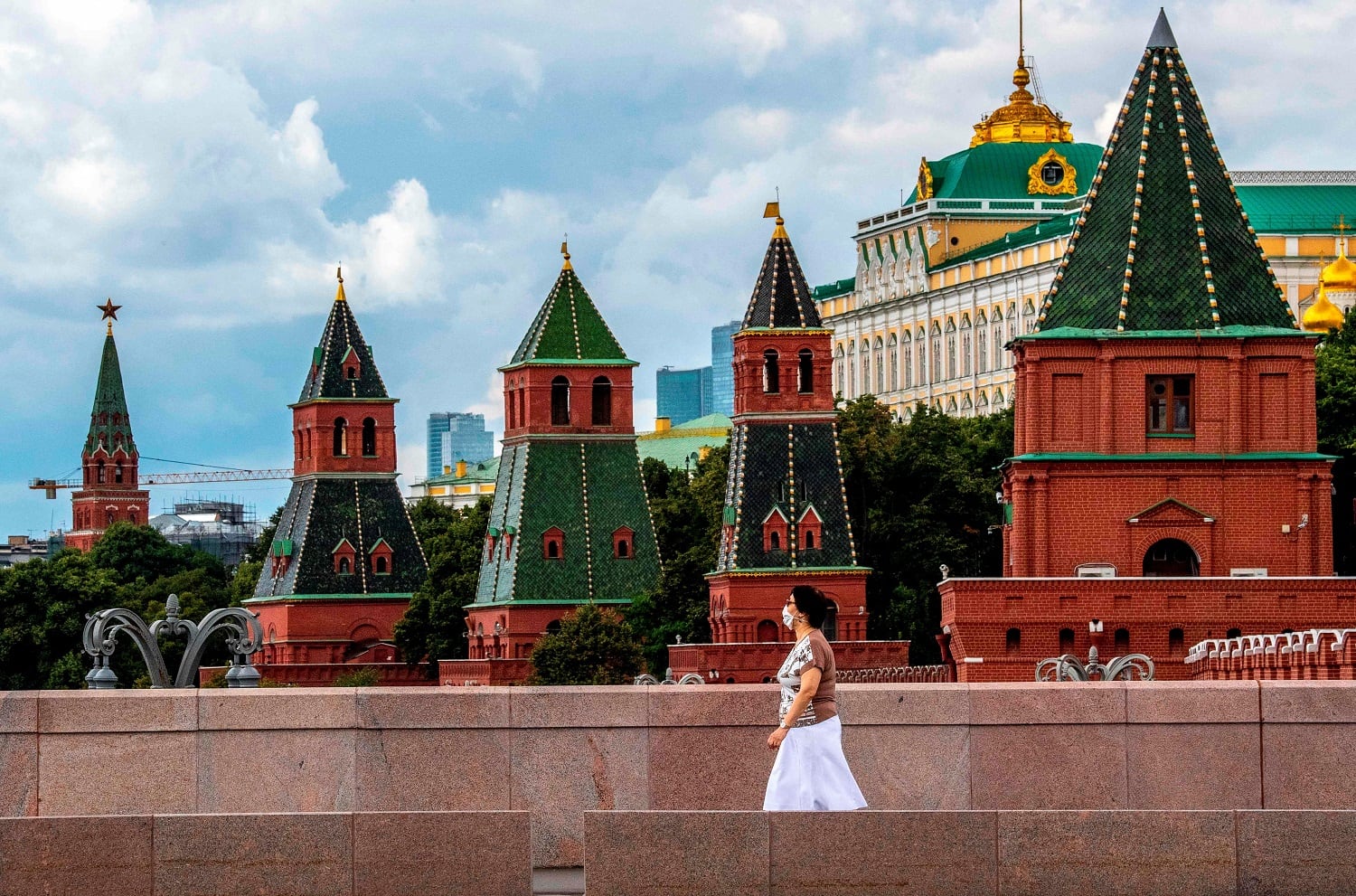 Moscú (Rusia), durante la pandemia de coronavirus - 