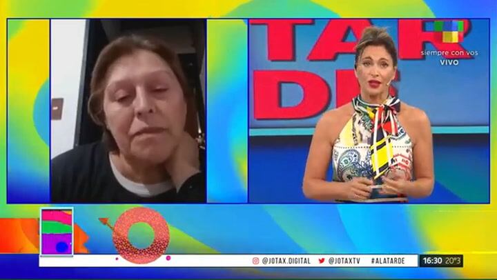 Rosa Ortega fue entrevistada en el programa de Karina Mazzoco