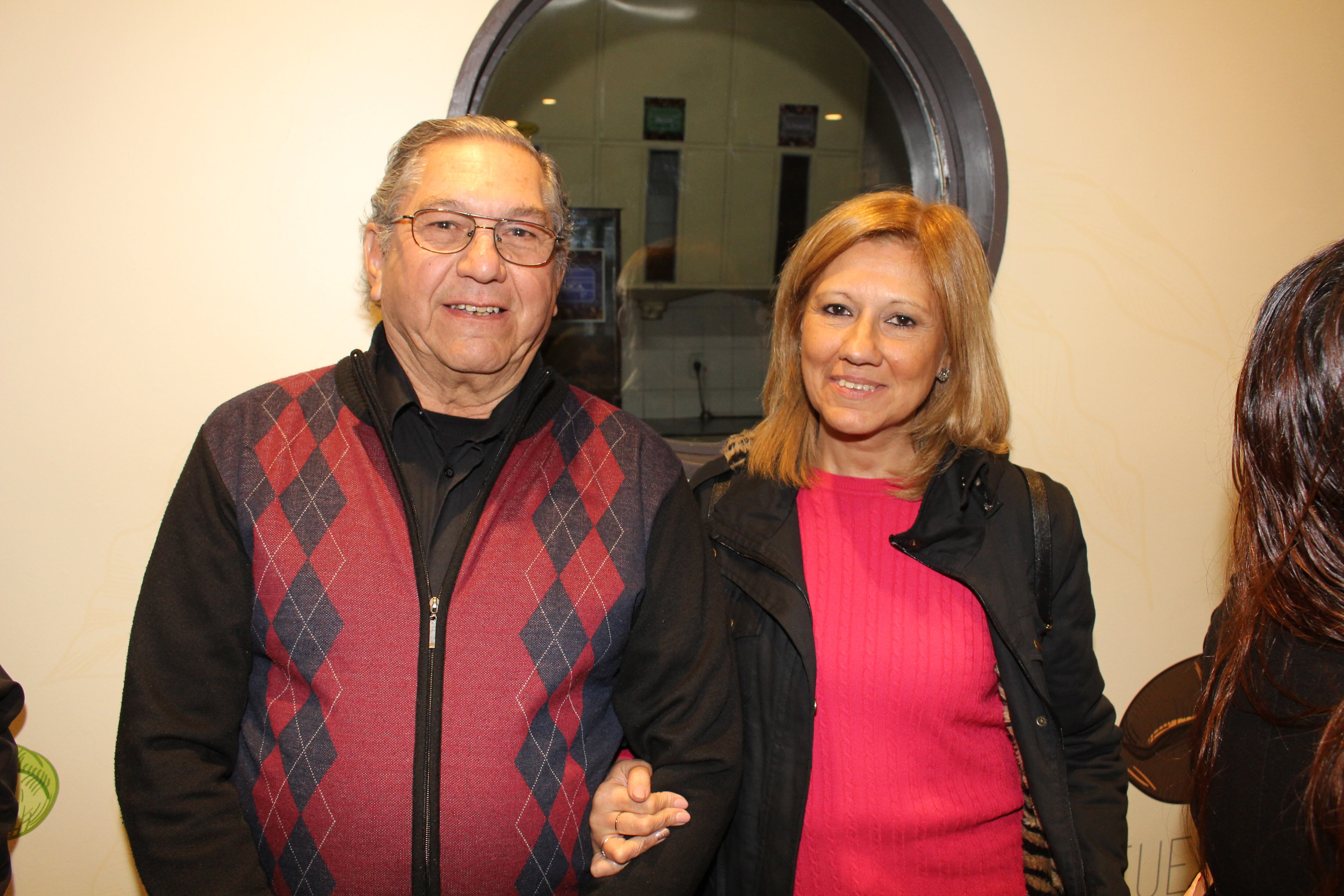 Carlos Calvi y Adriana López.